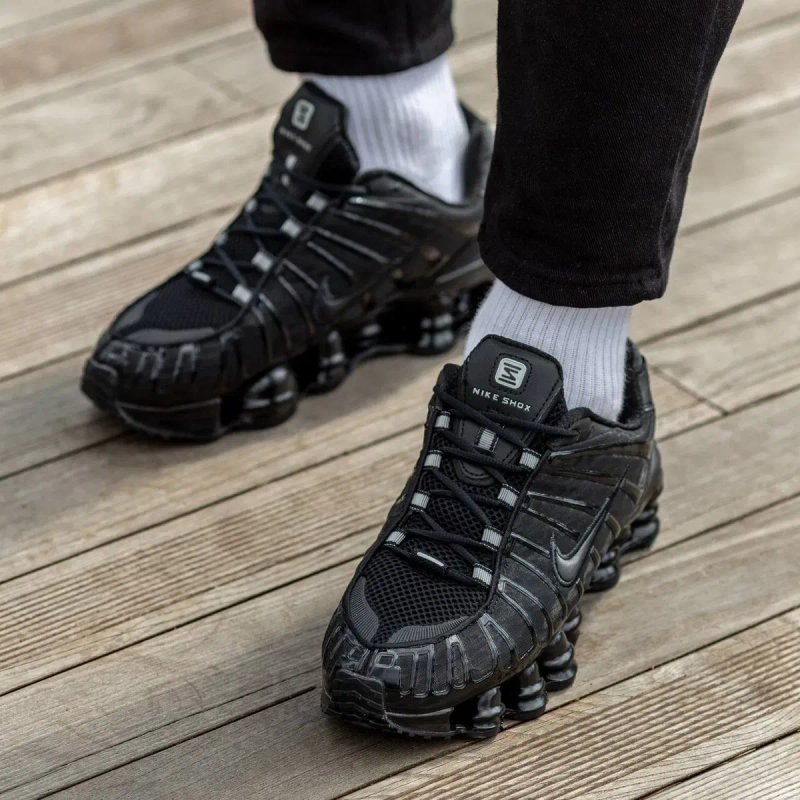 БЕЗ ПРЕДОПЛАТ ‼️Nike Shox TL All Black/ Найк Шокс ТЛ Чорні
ДРОП : 2150 — фото 3