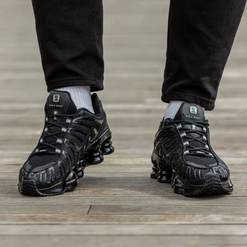 БЕЗ ПРЕДОПЛАТ ‼️Nike Shox TL All Black/ Найк Шокс ТЛ Чорні
ДРОП : 2150 — фото 4