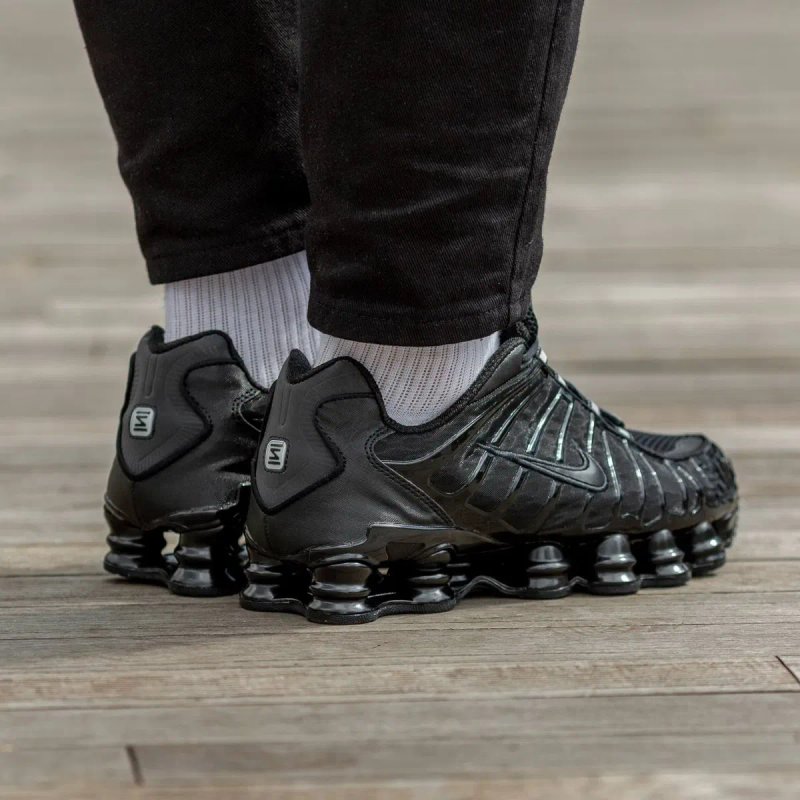 БЕЗ ПРЕДОПЛАТ ‼️Nike Shox TL All Black/ Найк Шокс ТЛ Чорні
ДРОП : 2150 — фото 5