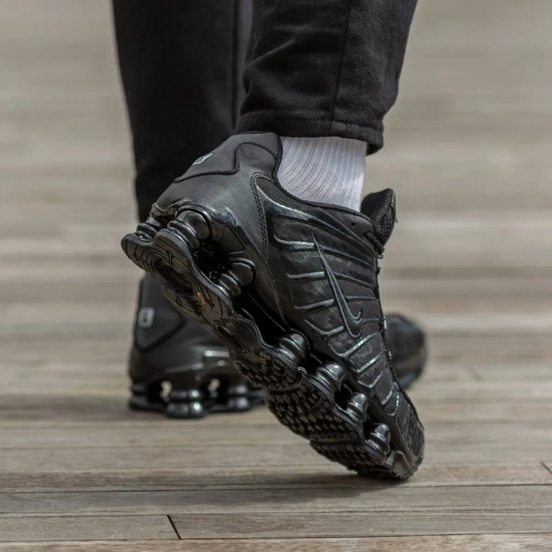 БЕЗ ПРЕДОПЛАТ ‼️Nike Shox TL All Black/ Найк Шокс ТЛ Чорні
ДРОП : 2150 — фото 7