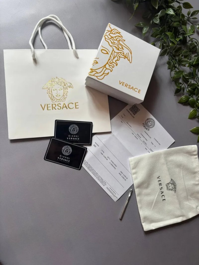Без Предоплат‼️ ШКІРЯНИЙ РЕМІНЬ Versace  Матеріал: Екошкіра Чорний  | Білий Колір — фото 2