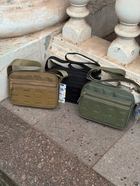 Без Предоплат‼️ Тактична барсетка Tactical Mini Три кольори : Чорний, пісочний, хакі