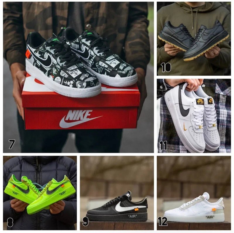 БЕЗ ПРЕДОПЛАТ ‼️ УСІ МОДЕЛІ ‼️ Nike Air Foce/Найк Айр Форс — фото 3