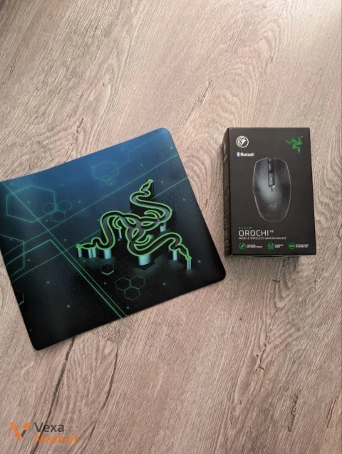 Бездротова ігрова миша Razer Orochi V2 Wireless та килимок Razer Goliathus