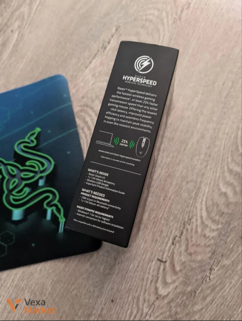 Бездротова ігрова миша Razer Orochi V2 Wireless та килимок Razer Goliathus — фото 4