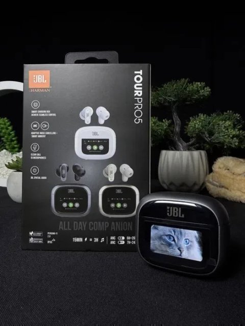 Бездротові навушники JBL Tour Pro 5 ( 2026 року виробництва) з ANC ( з шумодавом ) + ENC