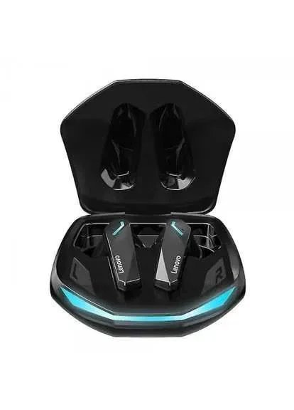 Бездротові навушники Lenovo GM2 Pro (Bluetooth 5.3, низька затримка) (чорні та білі)