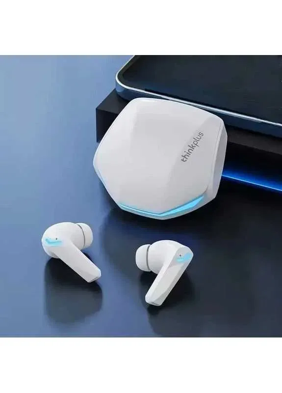 Бездротові навушники Lenovo GM2 Pro (Bluetooth 5.3, низька затримка) (чорні та білі) — фото 4