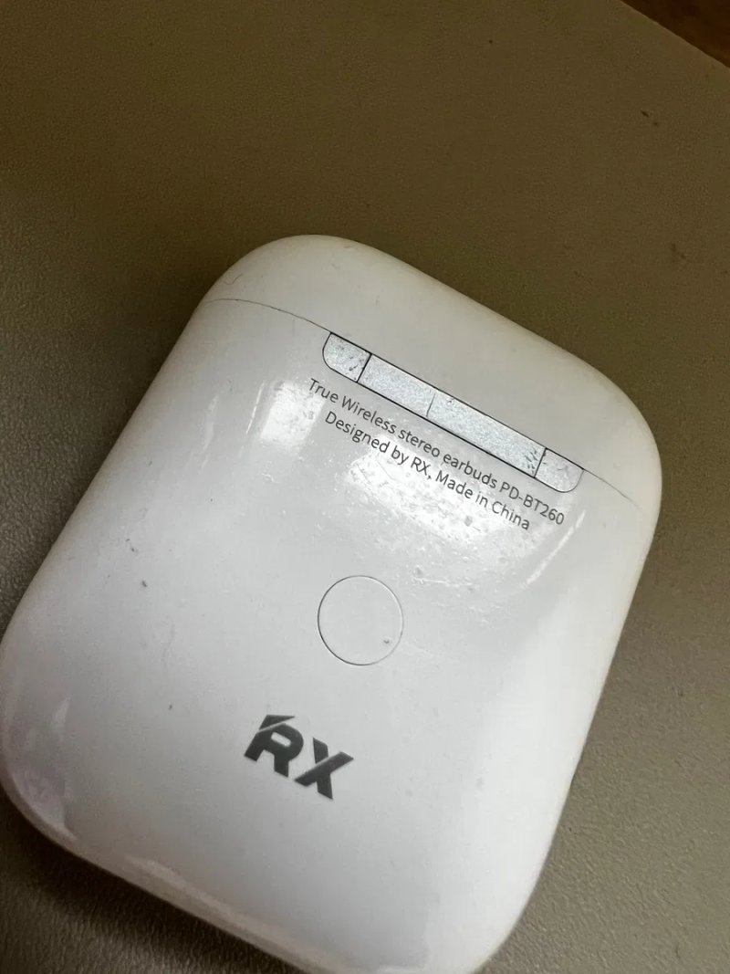Бездротові навушники RX PD-BT260 TWS, Bluetooth 5.4, майже нові — фото 8