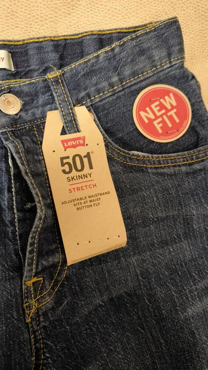 Безкоштовна доставка! Джинси levi's 501 skinny 14-15 років — фото 3