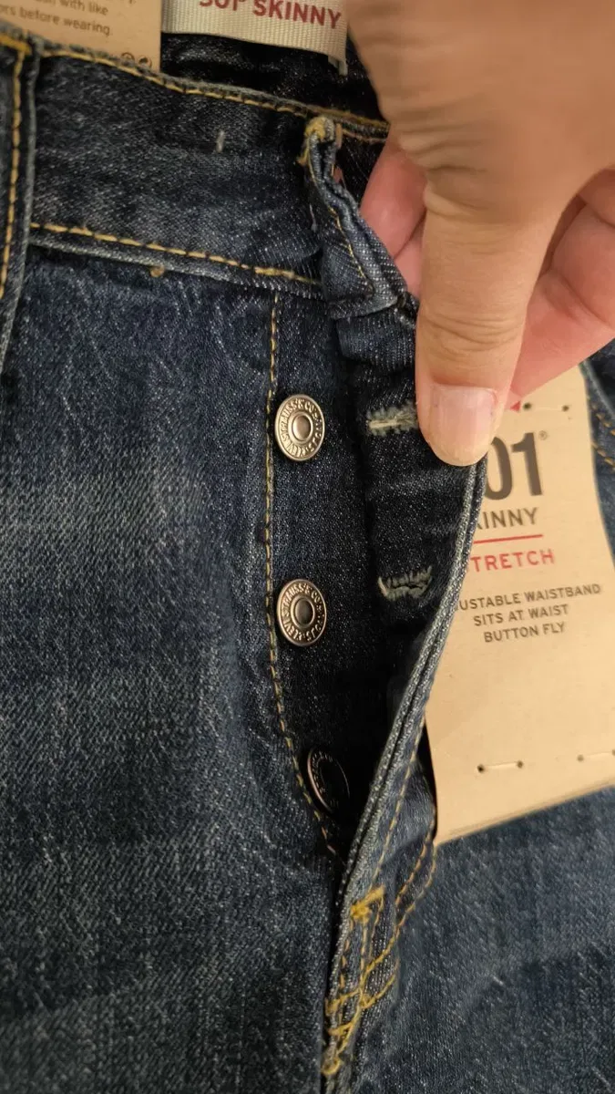 Безкоштовна доставка! Джинси levi's 501 skinny 14-15 років — фото 5