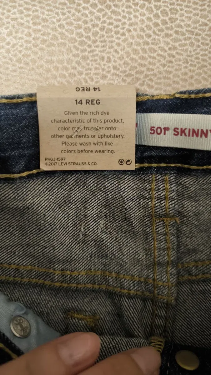 Безкоштовна доставка! Джинси levi's 501 skinny 14-15 років — фото 7