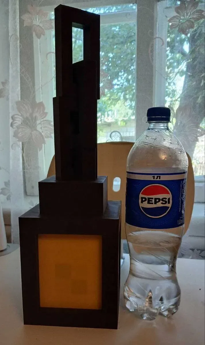 !!!БЕЗКОШТОВНА ДОСТАВКА!!! Ексклюзивний Великий світильник Майнкрафт 3D друк (Ліхтарик Minecraft)/ліхтар/лампа/ нічник/декор/подарунок/ геймер/ — фото 8
