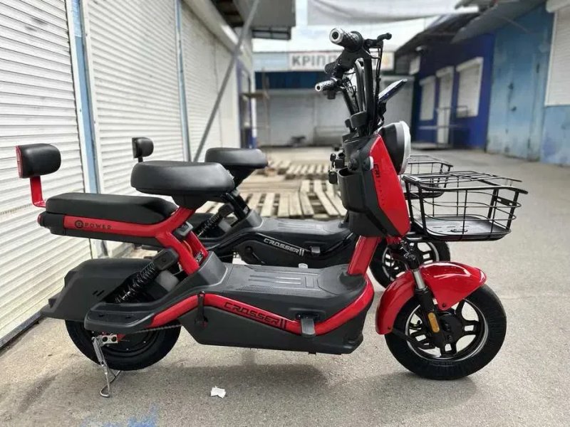 БЕЗКОШТОВНА ДОСТАВКА ‼️Crosser  600W 48V 24Ah – потужний електроскутер — фото 6
