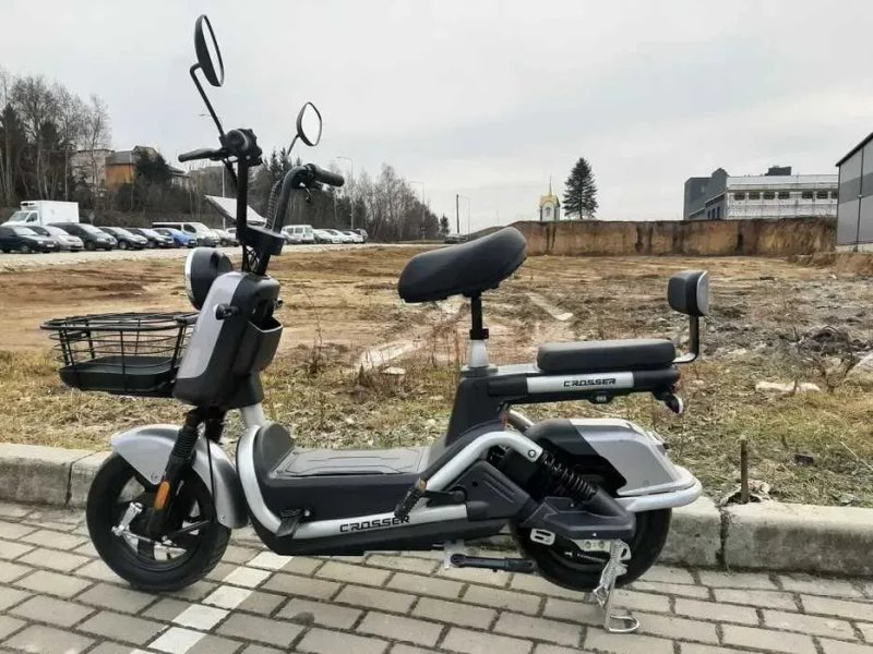 Безкоштовна доставка ‼️ Електро Скутер Моторолер CROSSER 60V/800W СУПЕР ЦІНА‼️ — фото 4