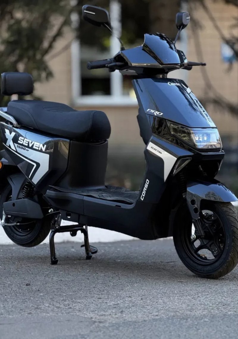 ‼️Безкоштовна доставка.Літій. Электроскутер Corso SevenX 1500W 72V/30Ah — фото 3