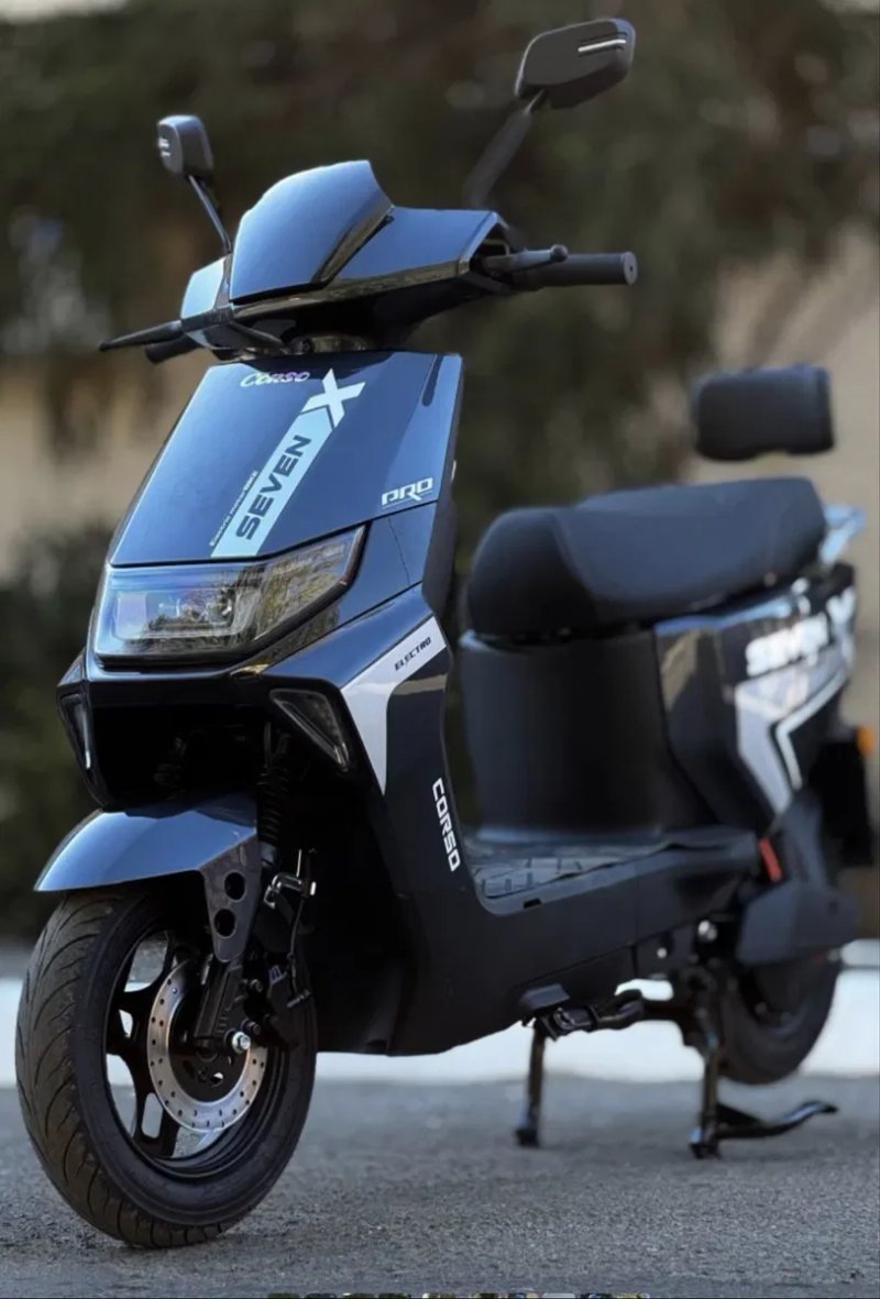 ‼️Безкоштовна доставка.Літій. Электроскутер Corso SevenX 1500W 72V/30Ah — фото 4