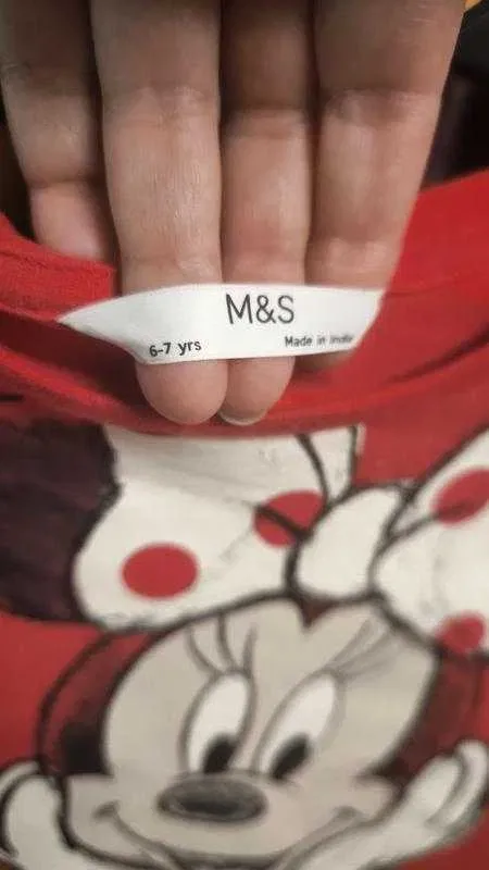 Безкоштовна доставка! Святкова сукня для дівчинки мінні маус marks & spencer 6-7 років — фото 2