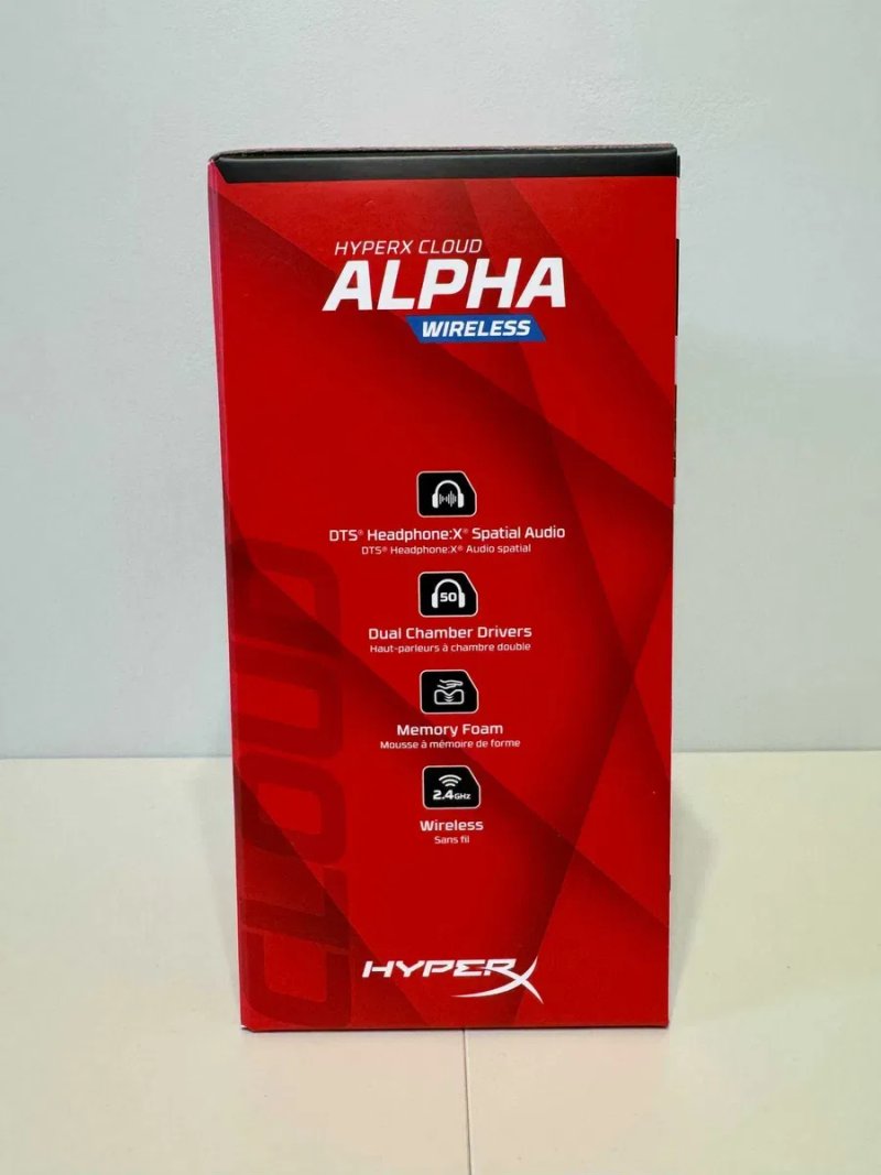 Безпровідні навушники з мікрофоном HyperX Cloud Alpha Wireless 4P5D4AA — фото 3