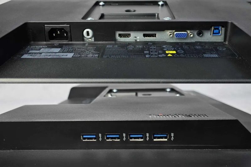 Безрамковий монітор 23" Lenovo ThinkVision T23i-10 1920x1080 IPS 8Bit — фото 6