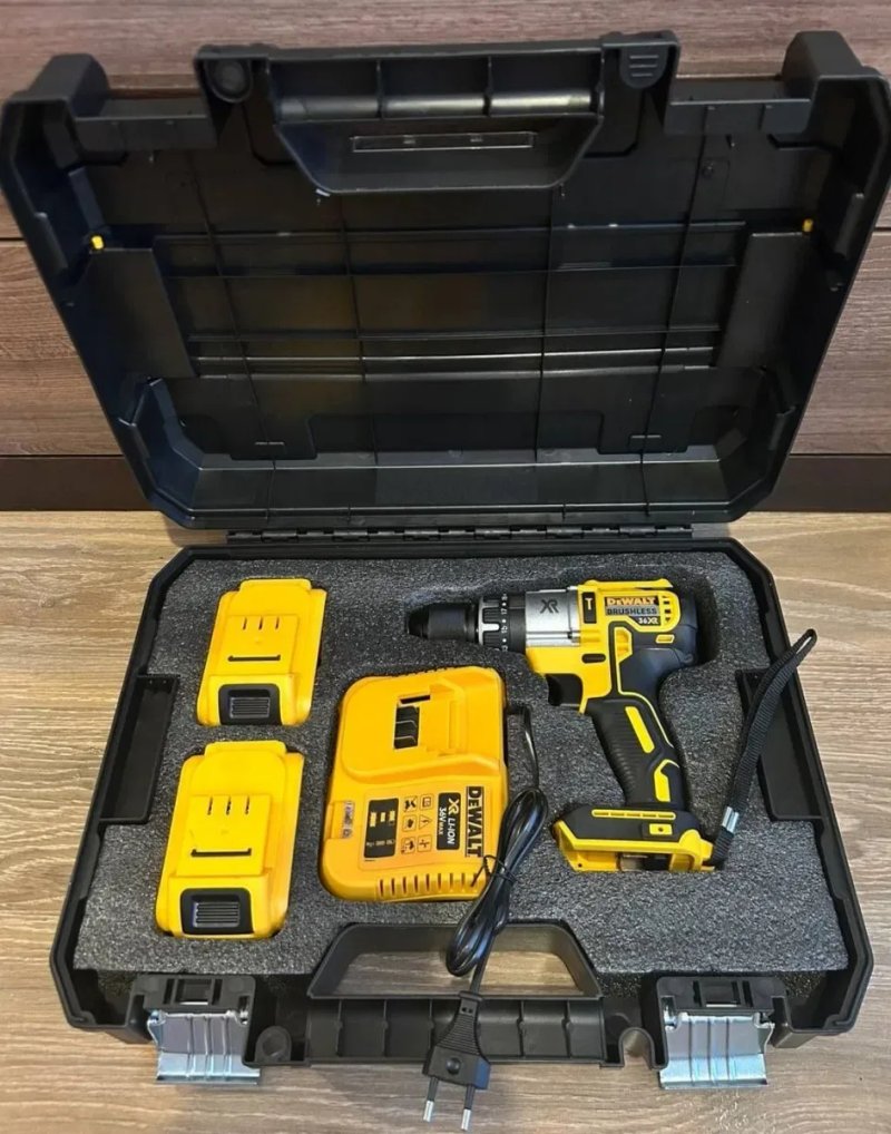 Безщітковий Ударний  шуруповерт DeWALT 36V 6AH металевий патрон 13мм — фото 5