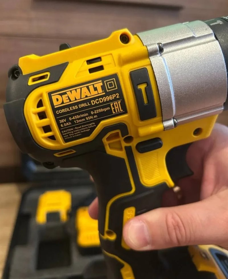 Безщітковий Ударний  шуруповерт DeWALT 36V 6AH металевий патрон 13мм — фото 8