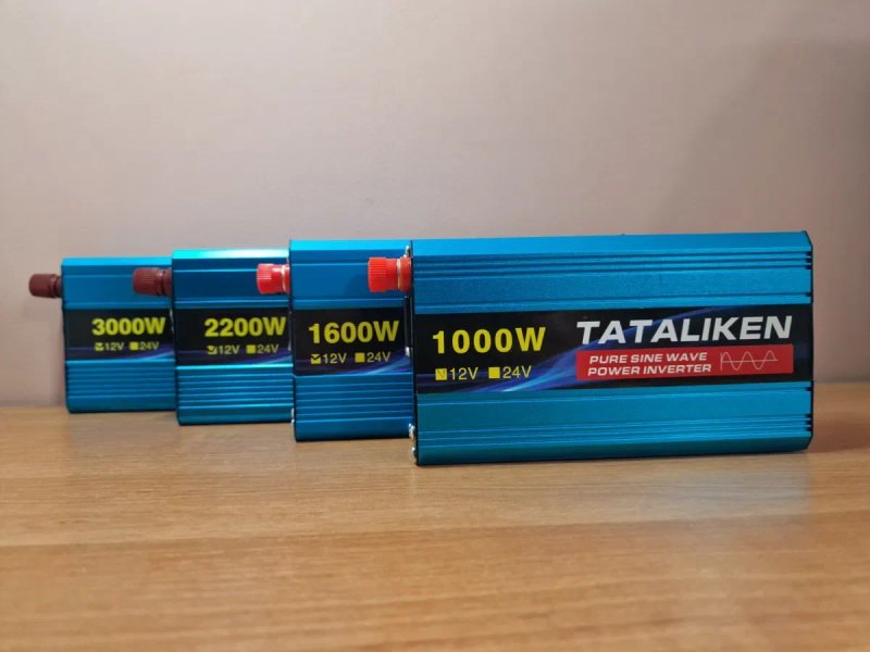 БЕЗШУМНИЙ Інвертор Tataliken 4000W/3000W/2200W/1600W | Чистий синус — фото 4