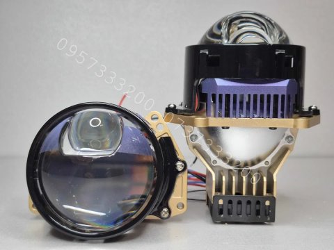 Bi LED Светодиодные лазерные двухчиповые Линзы 3.0 дюйма 12-24в Гарантия!