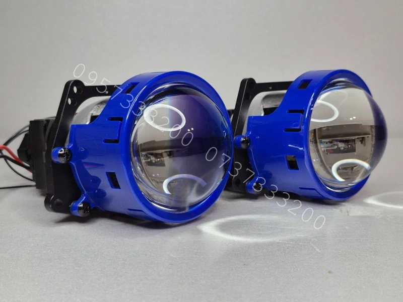 Bi LED Светодиодные лазерные двухчиповые Линзы 3.0 дюйма 12-24в Гарантия! — фото 2