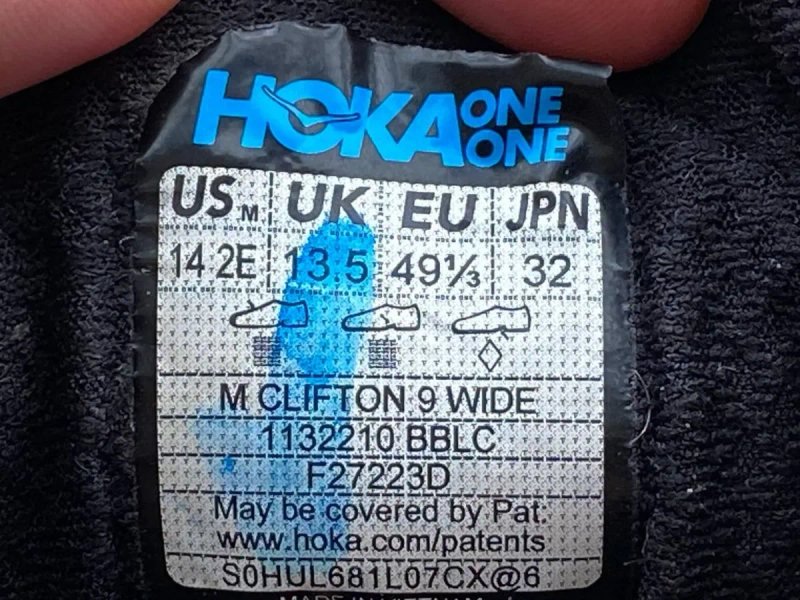 Бігові кросівки Hoka Clifton 9, 49 / 32 см — фото 8