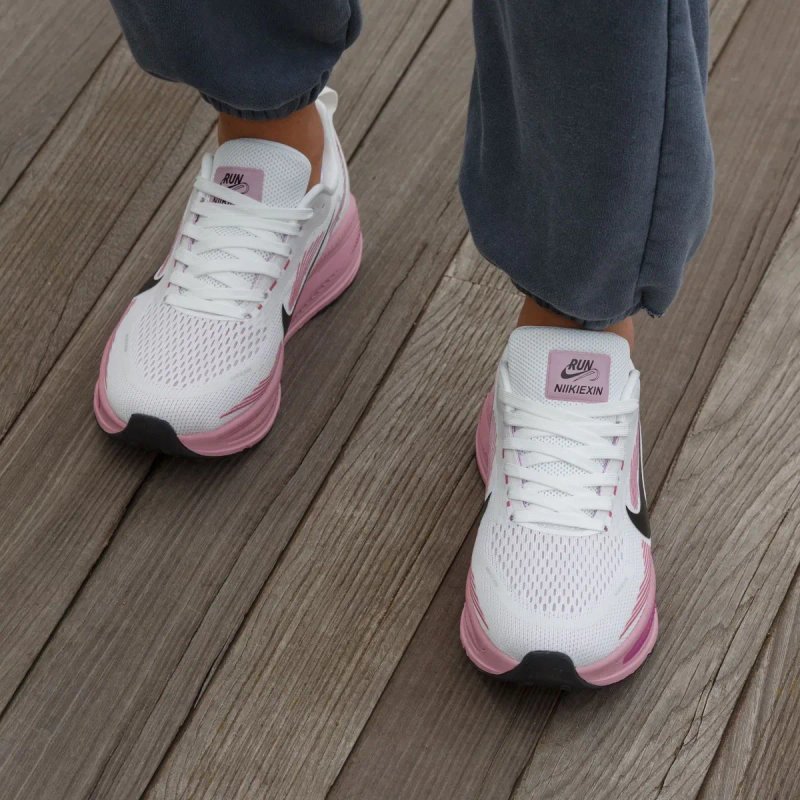 БІГОВІ! Nike Zoom Vomero 18 36 37 38 39 найк зум вомеро рожеві білі — фото 6