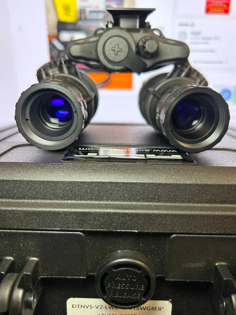 Бінокуляр Нічного Бачення (ПНБ) ACTinBlack DTNVS  V2 FOM: 2100 Gen 2+ Green Phosphor ПНБ нічник NVG монокуляр — фото 4
