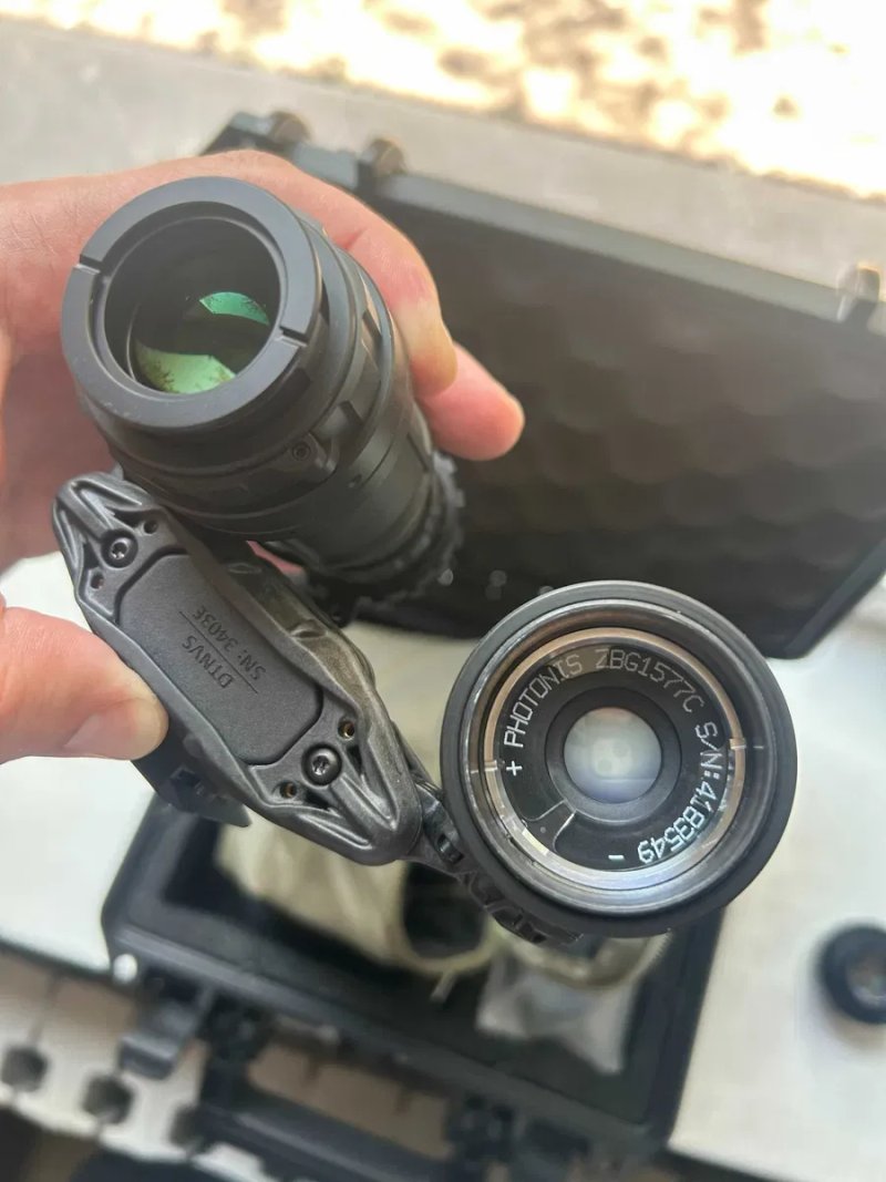 Бінокуляр Нічного Бачення (ПНБ) ACTinBlack DTNVS  V2 FOM: 2100 Gen 2+ Green Phosphor ПНБ нічник NVG монокуляр — фото 5