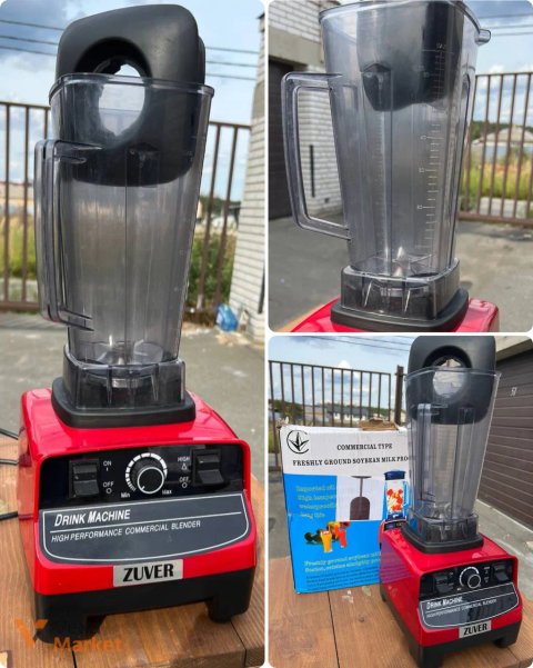 Блендер ZUVER Drink Machine High Performance Commercial Blender