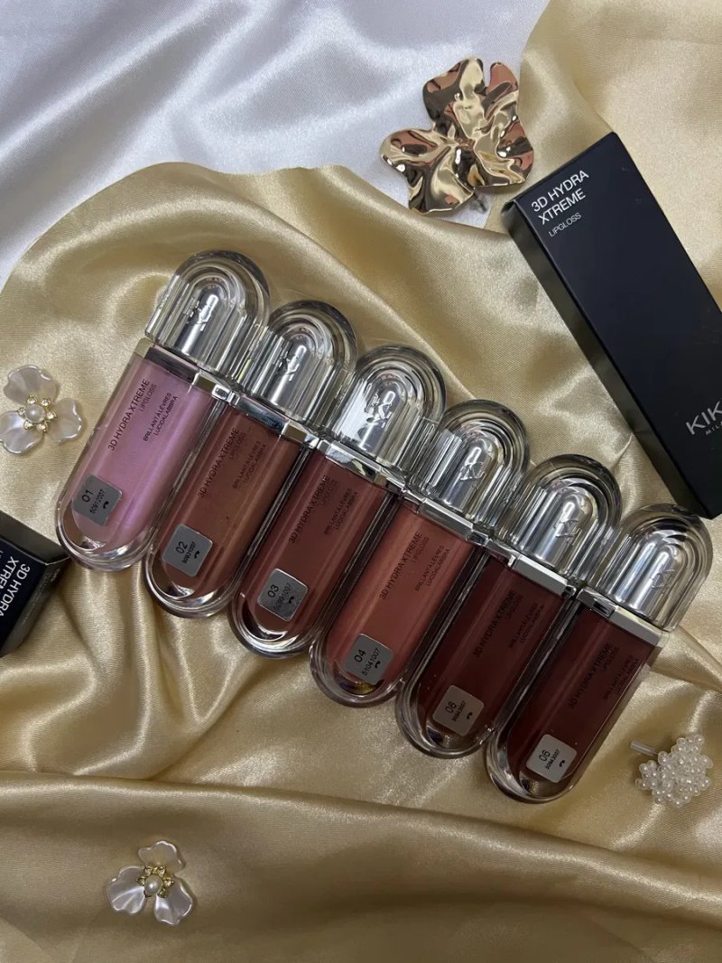 Блиск для губ 3D hydra lipgloss kiko milano 01 03 04 05 06 08 12 18 19 20 27 31 33 — фото 6