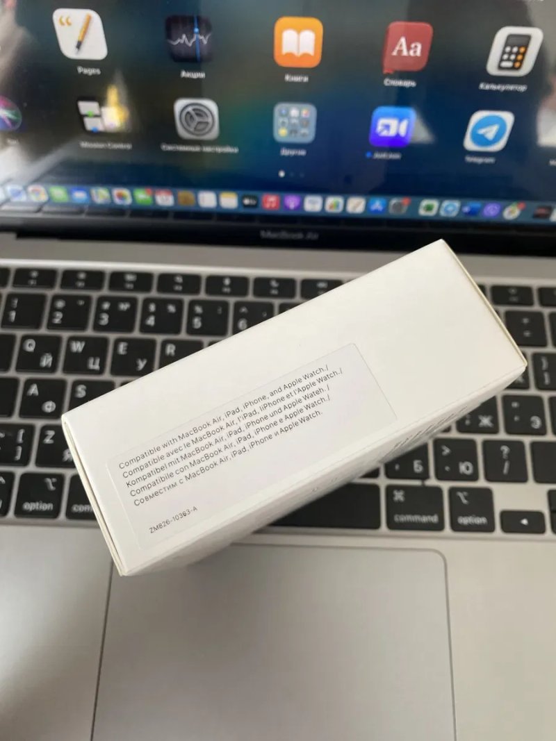Блок адаптер зарядка Apple 35 W ватт юсб - с type-c usb-c — фото 3