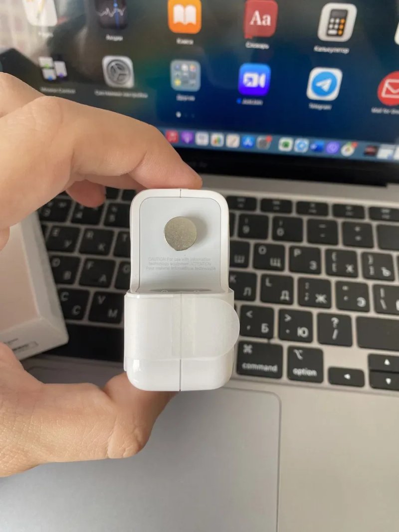 Блок адаптер зарядка Apple 35 W ватт юсб - с type-c usb-c — фото 5
