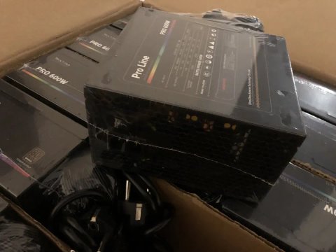 Блок питания Pro Line (ATX 600W / 80 PLUS Bronze) для геймерских ПК.