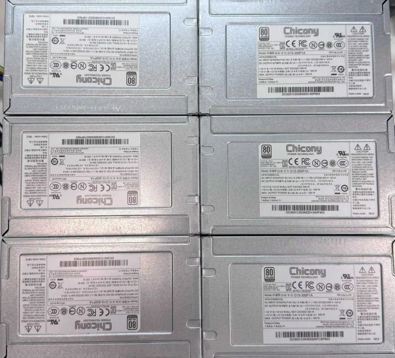 Блок живлення питания Acer Veriton Chicony 300W 80 Plus Platinum 12pin — фото 2