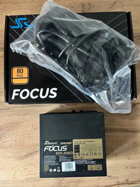 Блок живлення Seasonic Focus GX-550 550W (SSR-550FX) - 3399