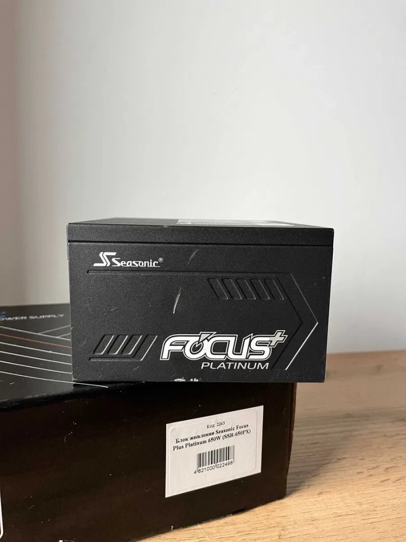 Блок живлення Seasonic Focus Plus Platinum 650W (SSR-650PX) - 2243 — фото 4