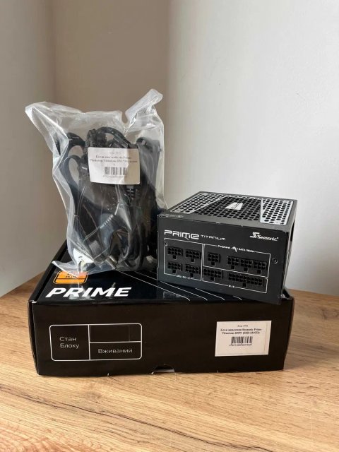Блок живлення Seasonic Prime Titanium 650W (SSR-650TD) - 3734