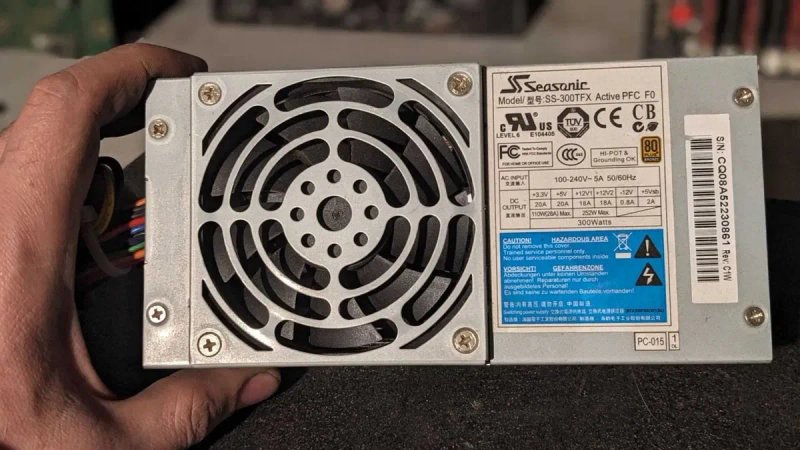 Блок живлення TFX Seasonic Jou Jye 300W (SS-300TFX) Active PFC 80+ Bronze — фото 5