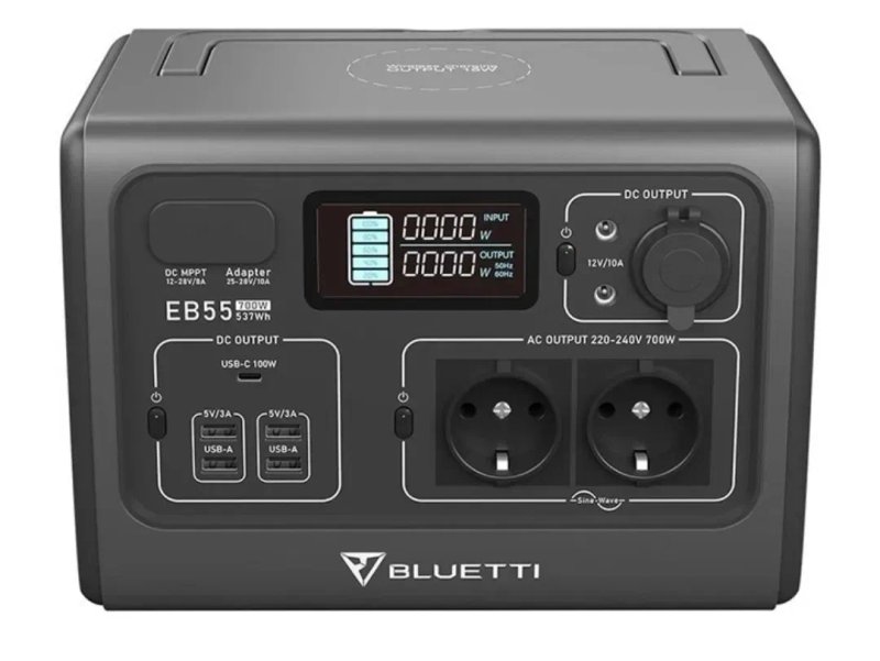 Bluetti EB55 portable power station — фото 2