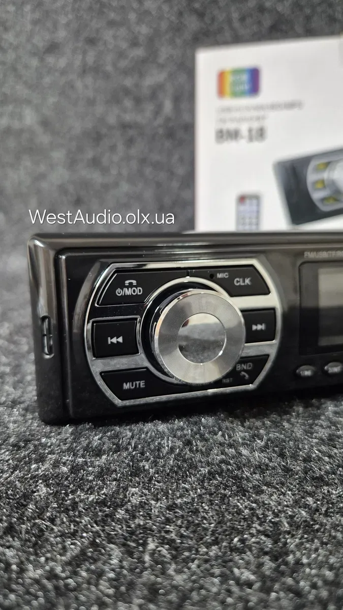 Блютуз магнітола Pioneer BM-18,змінна підсвітка,USB,AUX — фото 8