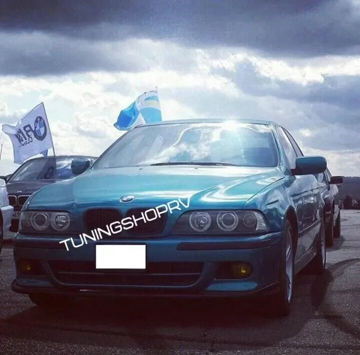 бмв е39 накладка на передний м бампер элерон губа bmw сплиттер — фото 7
