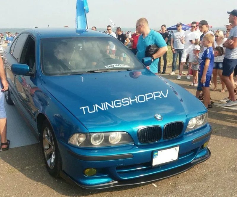 бмв е39 накладка на передний м бампер элерон губа bmw сплиттер — фото 8