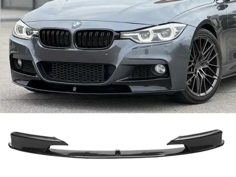 BMW 3-Series F30 F31 M-Performance Накладка набампер юбка губа дифузор — фото 4