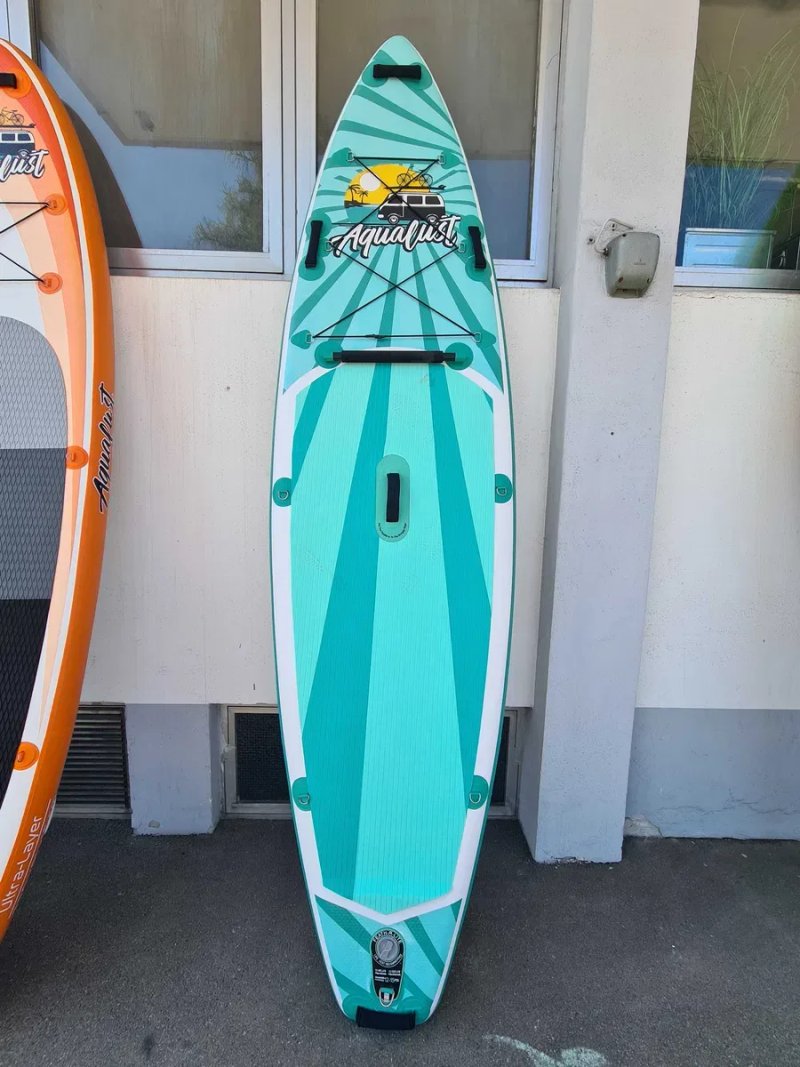 Board Paddle AQUALUST Борд Дошка SUP САП доска НОВАЯ 2 СЛОЯ 320 см. SUP дошка 2 шари слоя доска надувна Stand Up Paddle board борд SUB SAP надувная — фото 5