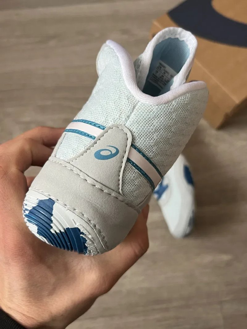 Боксерки/борцовки Asics Matblazer сині борцівки асікс — фото 5